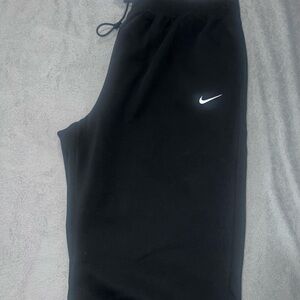 Nike Black Capris with White Logo
